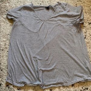 Torrid black and white shirt 3